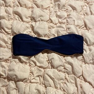 Strapless Bikini Navy